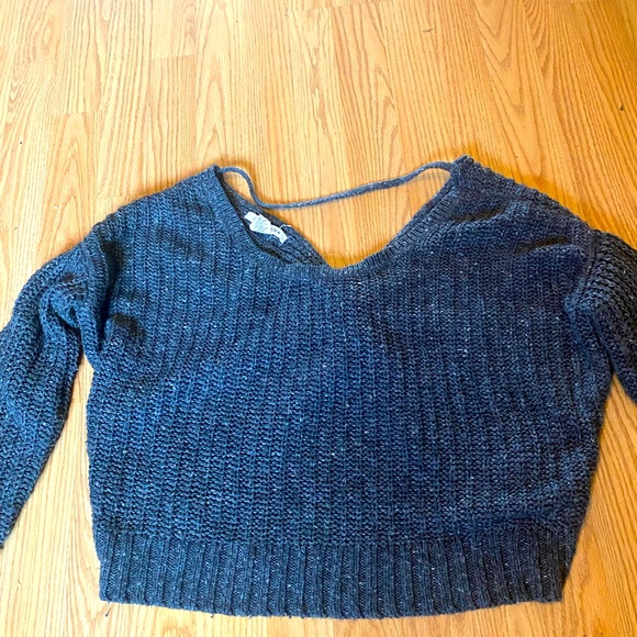 Crop top knitted sweater from Yet Again sz S - Picture 4 of 4